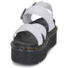 Dr. Martens VOSS II WHITE ATHENA Bianco Sandali con zeppa Donna - 3