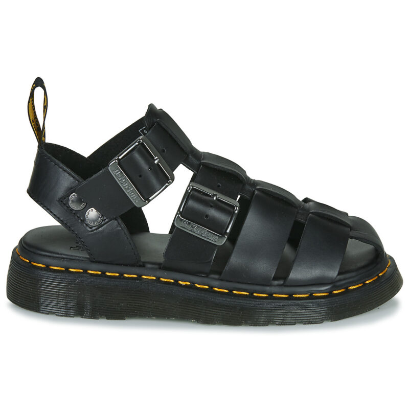 Dr. Martens GARIN BLACK BRANDO Nero Sandali con zeppa Donna - 2