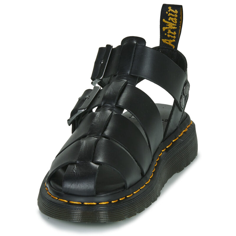 Dr. Martens GARIN BLACK BRANDO Nero Sandali con zeppa Donna - 3