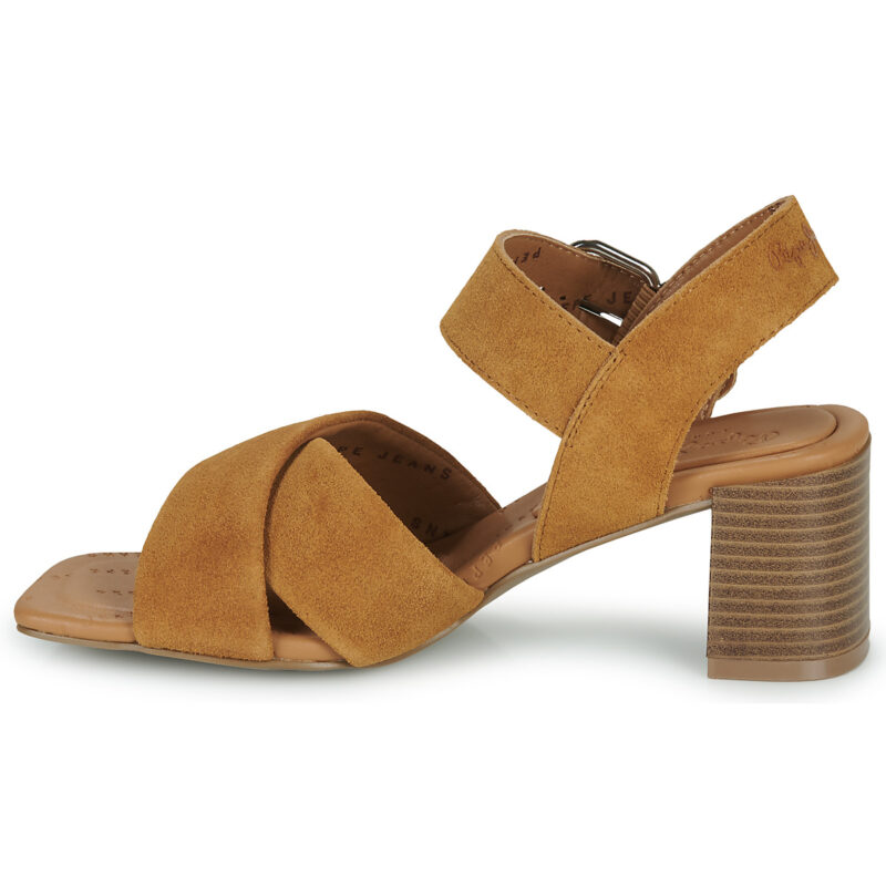 Pepe jeans ALTEA BASIC Marrone Sandali con tacco Donna - 4