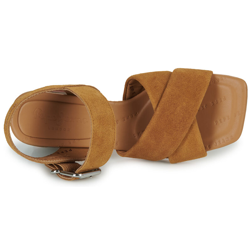Pepe jeans ALTEA BASIC Marrone Sandali con tacco Donna - 6