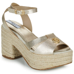Pepe jeans TAFFY NIGHT Oro Sandali con zeppa Donna