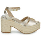 Pepe jeans TAFFY NIGHT Oro Sandali con zeppa Donna - 2