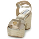 Pepe jeans TAFFY NIGHT Oro Sandali con zeppa Donna - 3