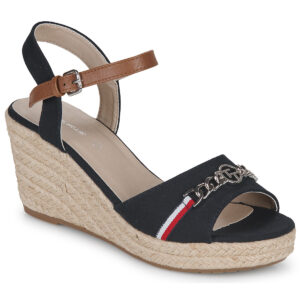 Tom Tailor NOMI Marine Sandali con zeppa Donna