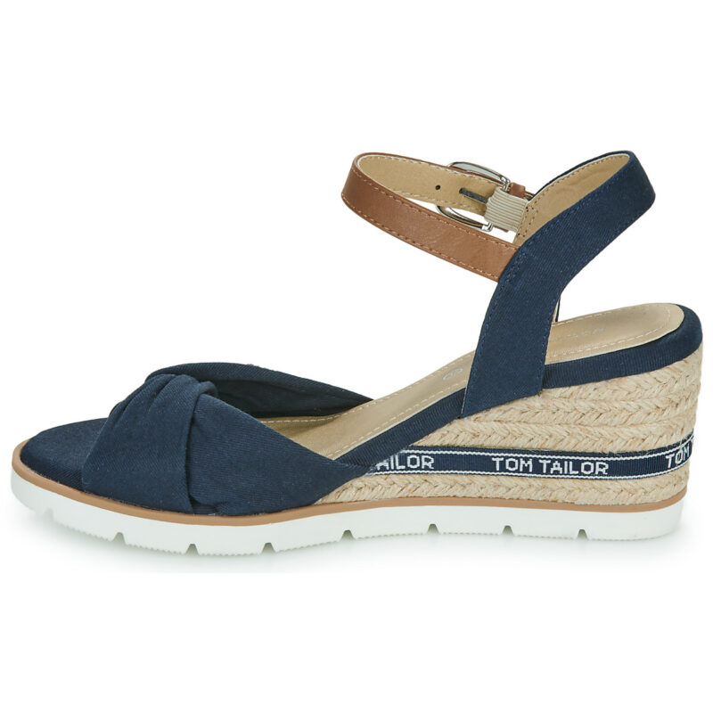 Tom Tailor NAMI Blu Sandali con zeppa Donna - 4