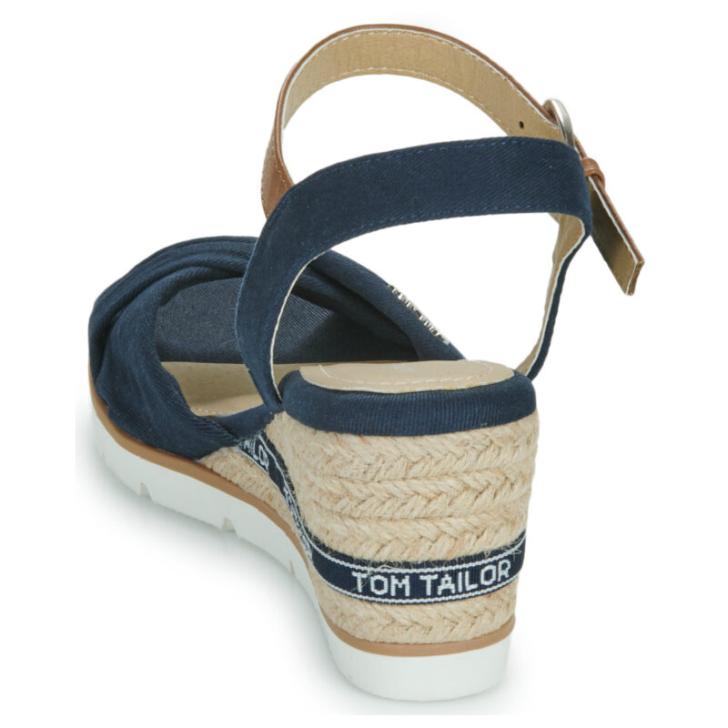 Tom Tailor NAMI Blu Sandali con zeppa Donna - 5