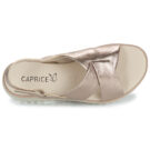 Caprice 28702 Gold Wedge Sandals Women - 6