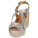 Geox Sandales compens&eacute;es dor&eacute;es D PONZA pour femmes - 3