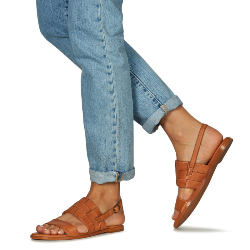 Regard ET.ECO V5 CRUST LT BEIGE 2222 Marrone Sandali bassi Donna - 8