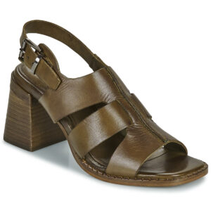 Regard  ET.ELA V2 CRUST OLIVE GREEN  Verde Sandali con tacco Donna