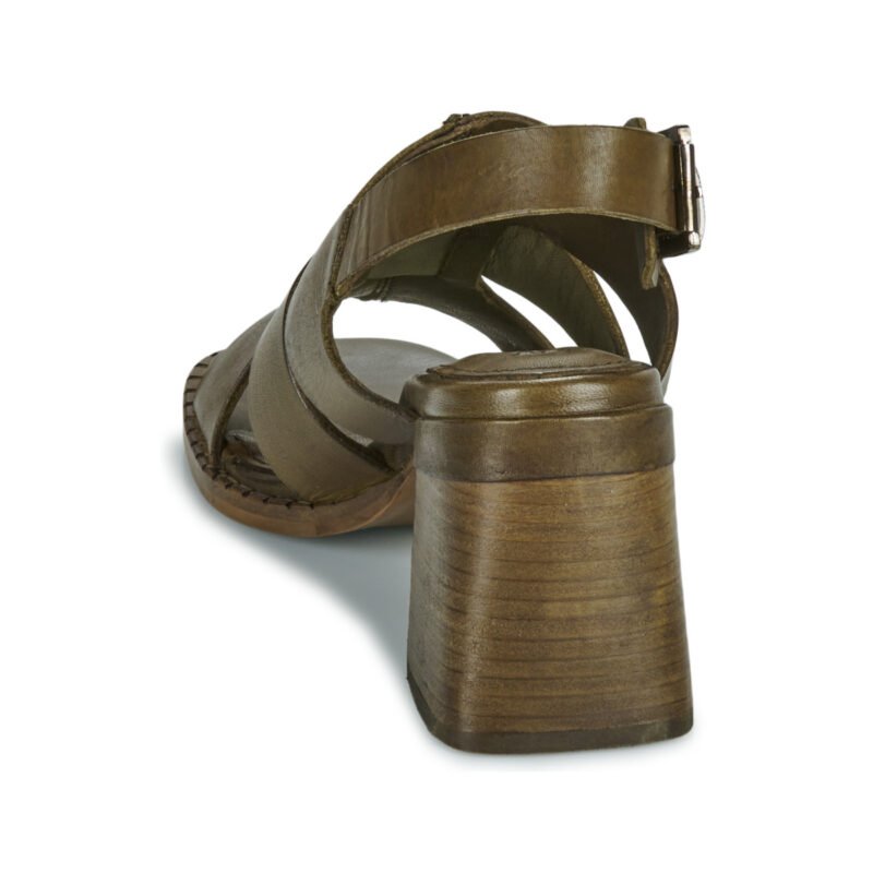 Regard ET.ELA V2 CRUST OLIVE GREEN Verde Sandali con tacco Donna - 5