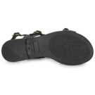 Casual Attitude LANISO Schwarze flache Sandalen f&uuml;r Damen - Gr&ouml;&szlig;e 7