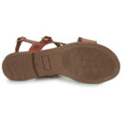 Casual Attitude LANISO Braune Damen-Sandalen mit niedrigem Schaft - Gr&ouml;&szlig;e 7