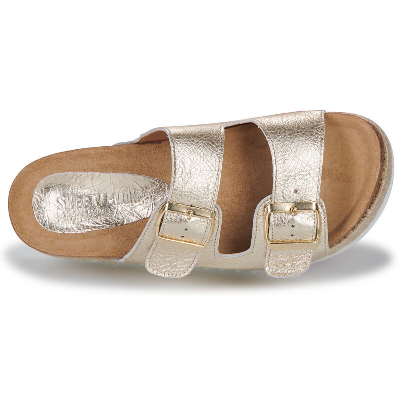 Sweet Lemon NOZAN Oro Sandali con zeppa Donna - 6