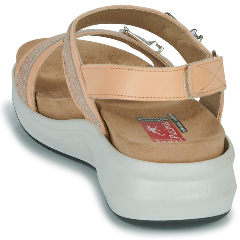 Fluchos YAGON Beige Sandali con zeppa Donna - 5