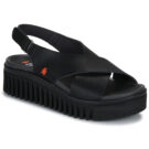 Art Brighton Black Wedge Sandals Women - 1