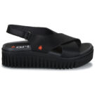 Art Brighton Black Wedge Sandals Women - 2