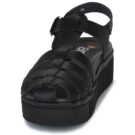 Art Brighton Black Wedge Sandals Women - 3