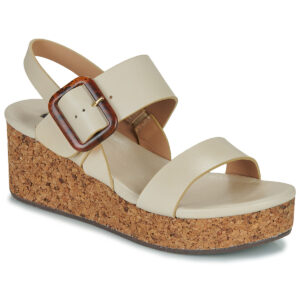 Neosens ARROBA Beige Sandali con zeppa Donna