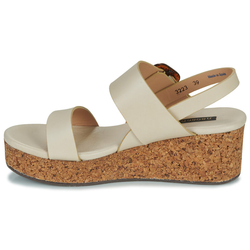 Neosens ARROBA Beige Sandali con zeppa Donna - 4