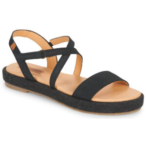 El Naturalista  BOSANA  Nero Sandali con zeppa Donna