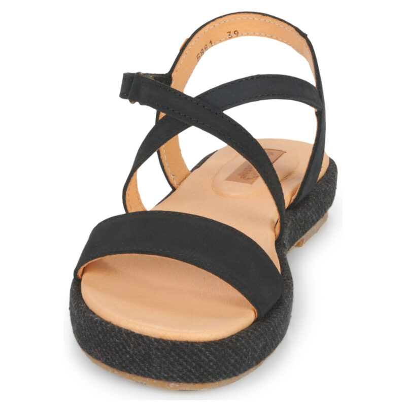 El Naturalista BOSANA Nero Sandali con zeppa Donna - 3