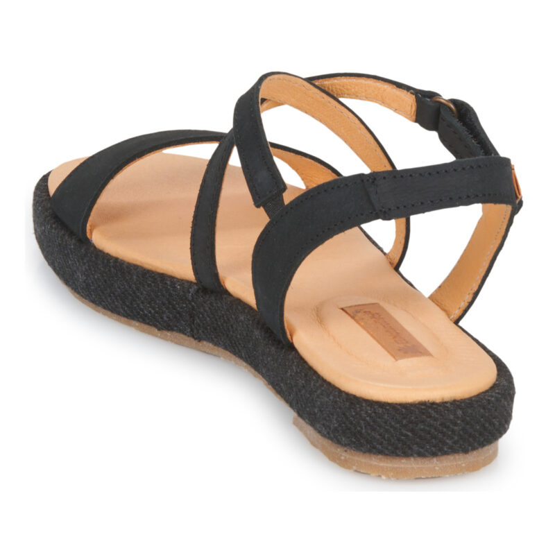 El Naturalista BOSANA Nero Sandali con zeppa Donna - 5
