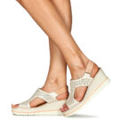 Pikolinos AGUADULCE White Wedge Sandals Women - 4