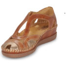 Sandalias planas marrones Pikolinos CADAQUES para mujer - 3