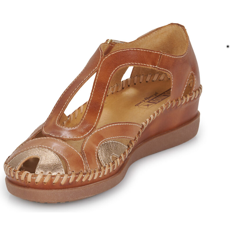 Sandalias planas marrones Pikolinos CADAQUES para mujer - 3