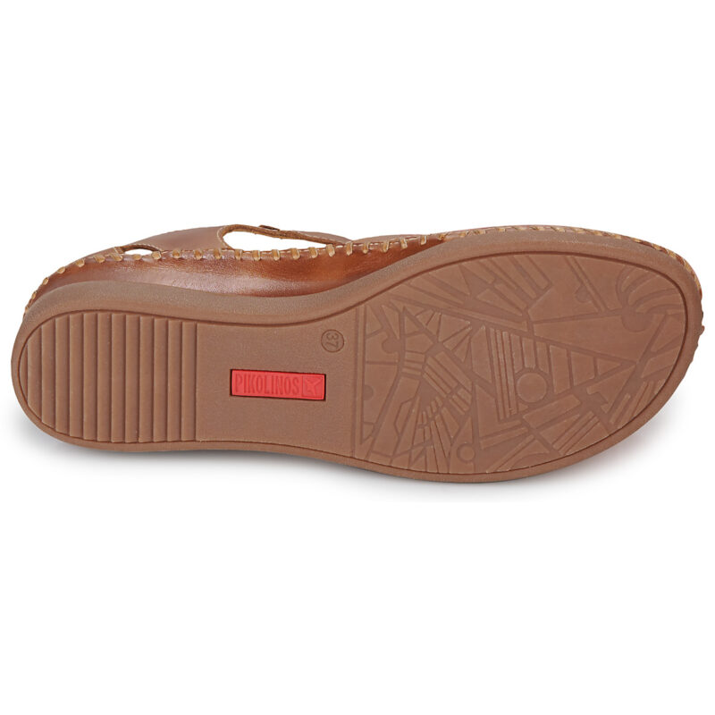 Sandalias planas marrones Pikolinos CADAQUES para mujer - 7