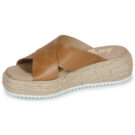 Betty London Sandalias de cu&ntilde;a marr&oacute;ns NADIA para mujer - 4