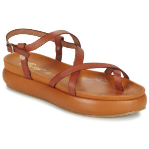 Betty London AGNES Marrone Sandali con zeppa Donna