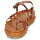 Betty London AGNES Marrone Sandali con zeppa Donna - 3