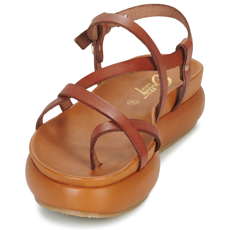 Betty London AGNES Marrone Sandali con zeppa Donna - 3