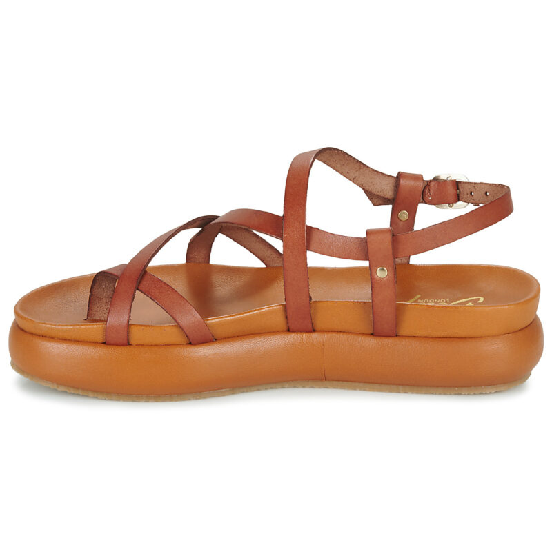 Betty London AGNES Marrone Sandali con zeppa Donna - 4