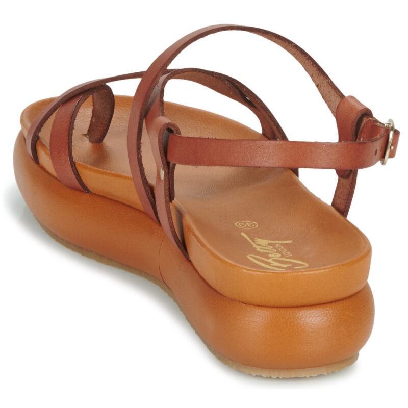 Betty London AGNES Marrone Sandali con zeppa Donna - 5