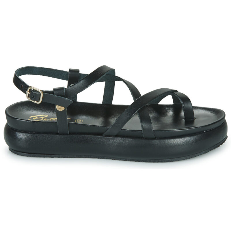 Betty London AGNES Nero Sandali con zeppa Donna - 2