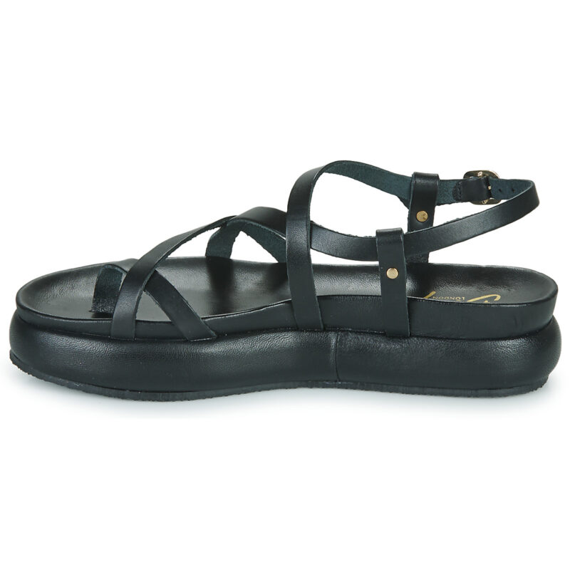 Betty London AGNES Nero Sandali con zeppa Donna - 4