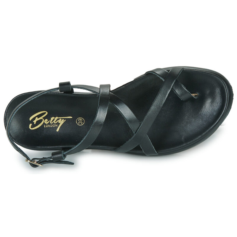 Betty London AGNES Nero Sandali con zeppa Donna - 6