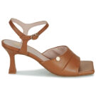 Betty London Sandalias de tac&oacute;n marr&oacute;ns ANAIS para mujer - Talla 2