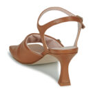 Betty London Sandalias de tac&oacute;n marr&oacute;ns ANAIS para mujer - Talla 5