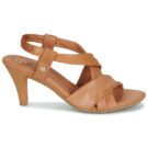 Betty London POULOI Marrone Sandali con tacco Donna - 2