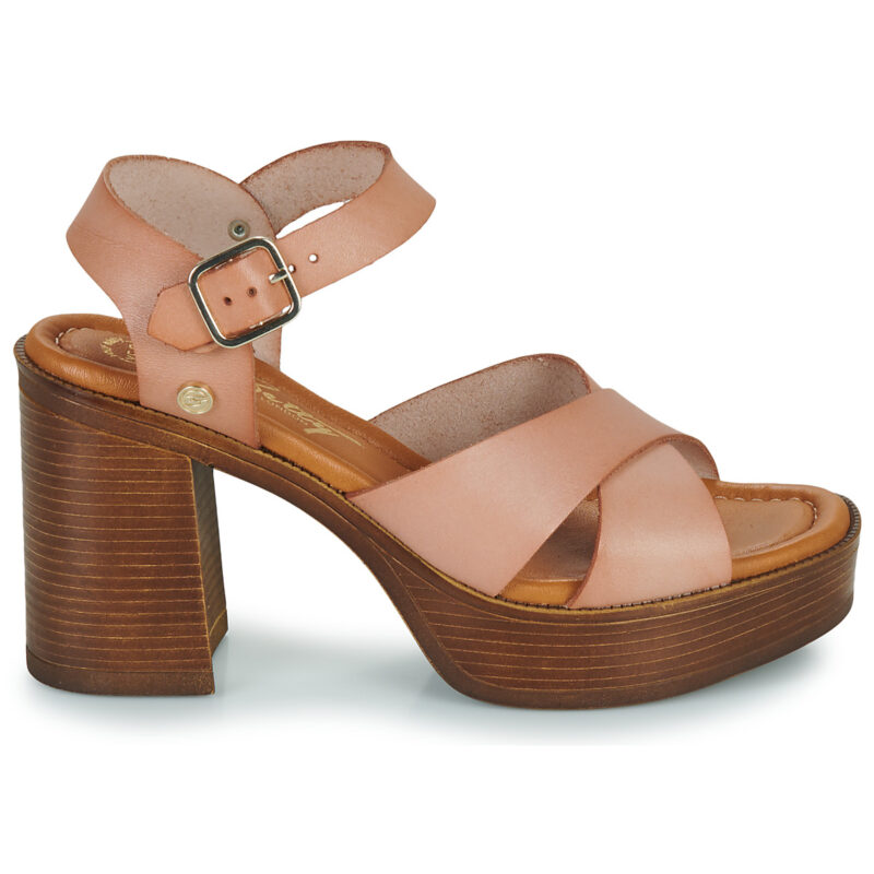 Betty London Sandalias de tac&oacute;n beige TANIA para mujer - 2