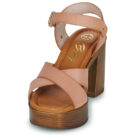 Betty London Sandalias de tac&oacute;n beige TANIA para mujer - 3