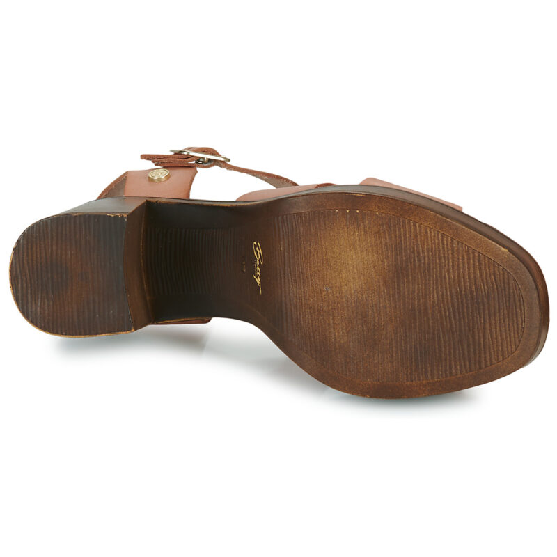 Betty London Sandalias de tac&oacute;n beige TANIA para mujer - 7