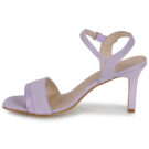Betty London Sandalias de tac&oacute;n moradas ALICE para mujer - Talla 4