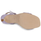Betty London Sandalias de tac&oacute;n moradas ALICE para mujer - Talla 7