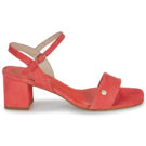 Betty London Sandalias de tac&oacute;n rojas JULIETTE para mujer - Talla 2